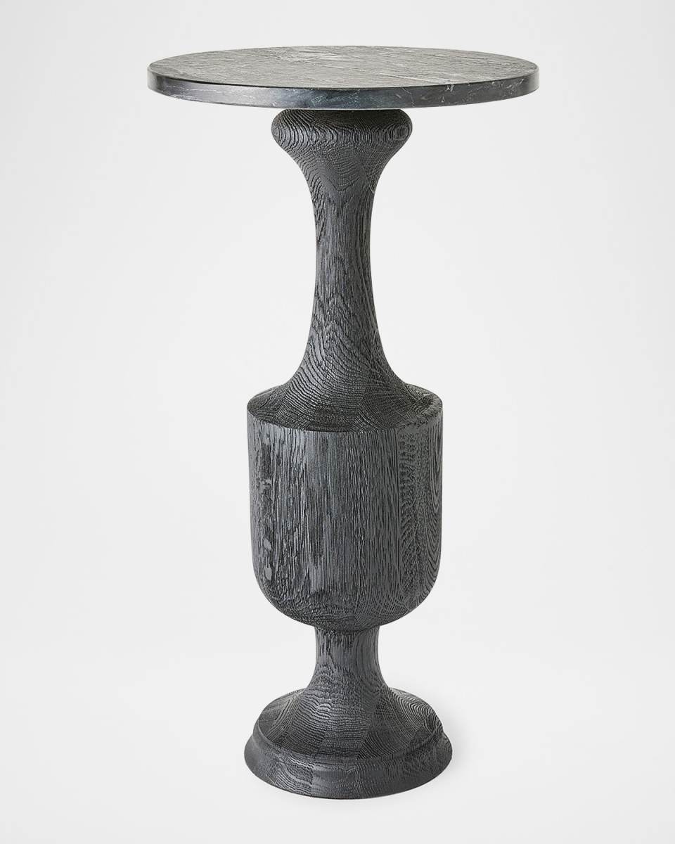 Vessel 29" Side Table, Black